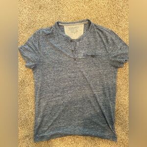 Linen blend Henley banana republic shirt
